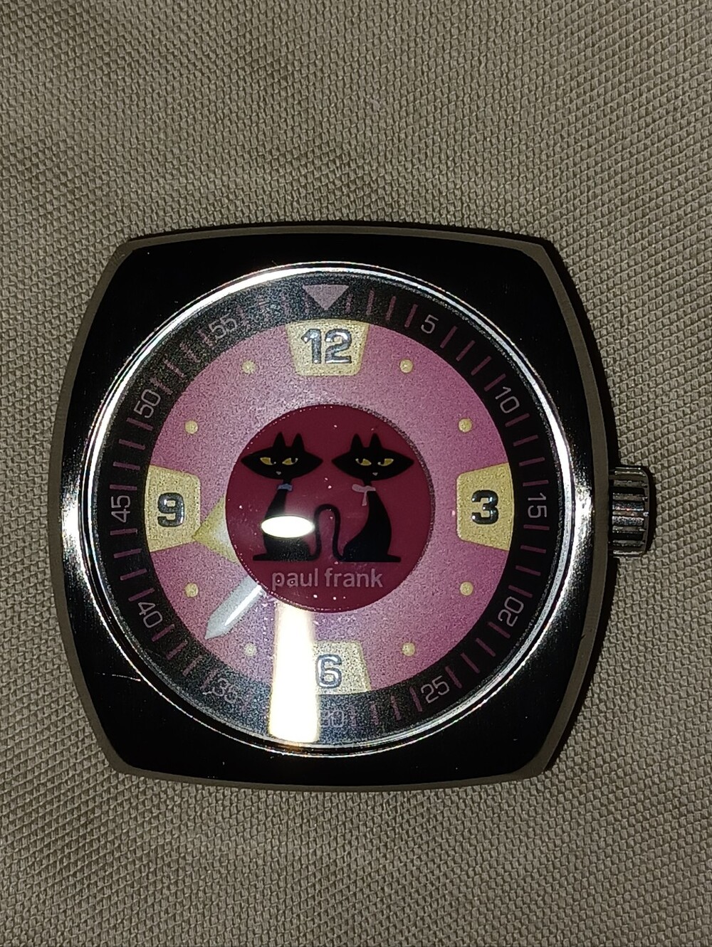 Paul Frank Cats Watch Dial New Battery